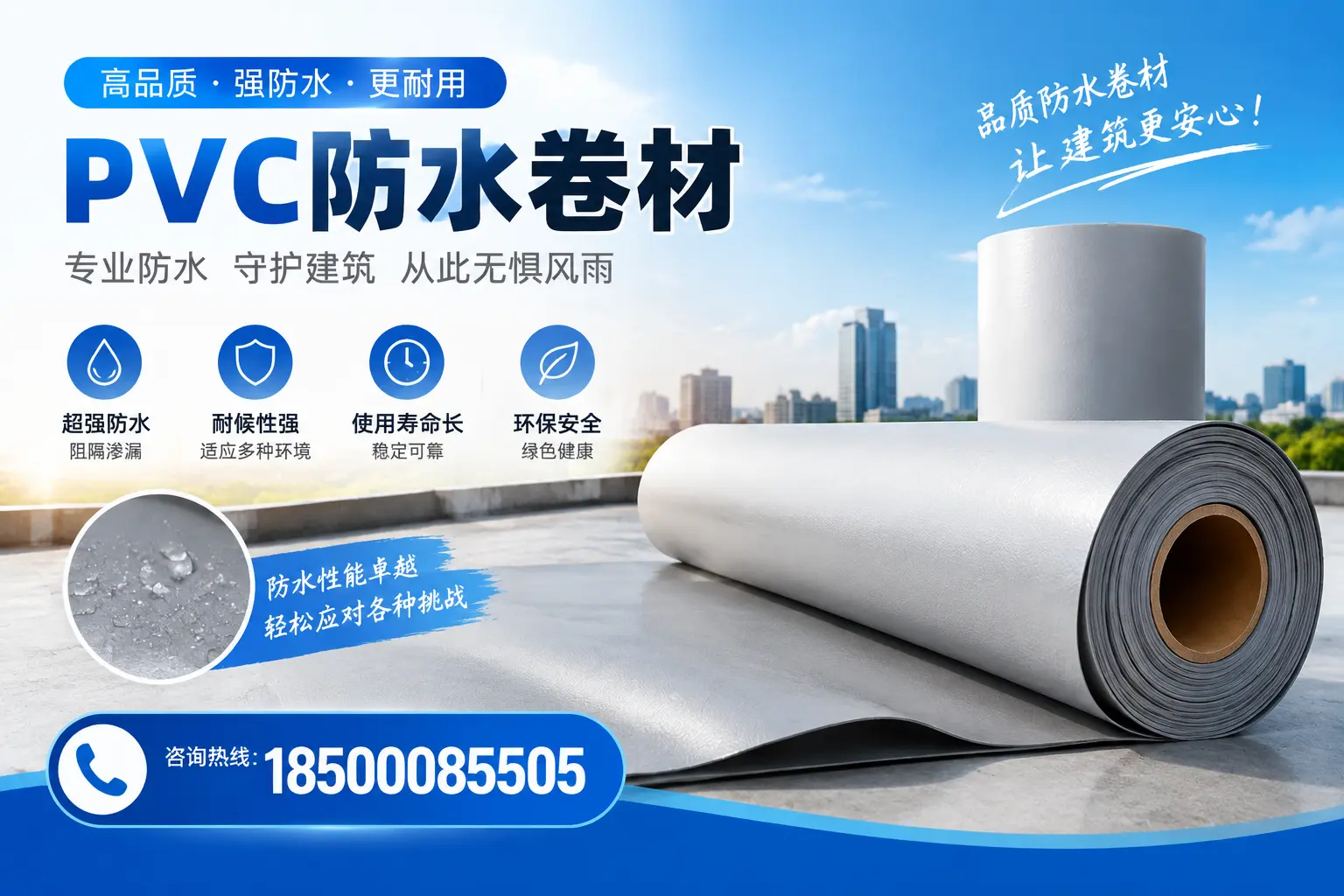 如何选择高质量的PVC防水卷材？甘南消费者必看指南